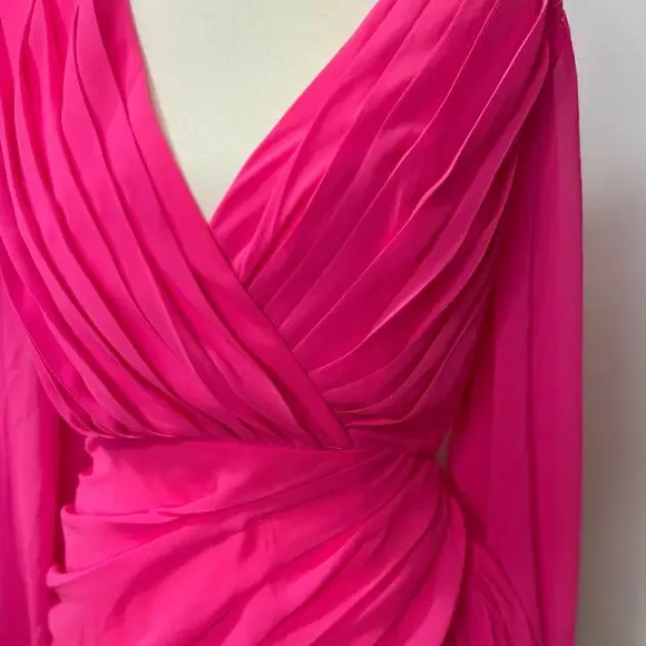 Showpo Can I Be Your Honey Mini Dress Hot Pink NWT Women’s 6 Barbiecore Coquette - Picture 9 of 16